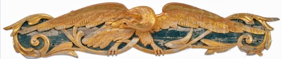 Carved Eagle Sternboard