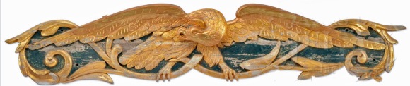 Carved Eagle Sternboard