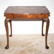 George II Walnut Side Table