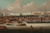 The Waterfront Hongs at Canton, China, 1847-1856